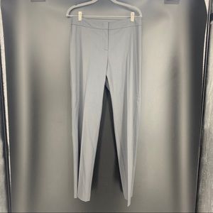 Armani Collezoni High Waist Straight Leg Gray Trousers